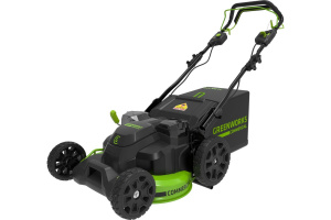 Изображение Аккумуляторная газонокосилка GreenWorks GC82LM61S (2515607)