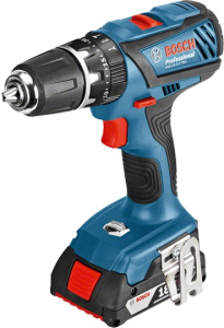 Изображение Аккумуляторная ударная дрель-шуруповёрт Bosch GSB 18-2-LI Plus 06019E7120