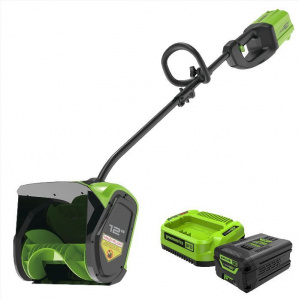 Изображение Аккумуляторная снегоуборочная лопата Greenworks GD60SS30K4 (2602607UB)