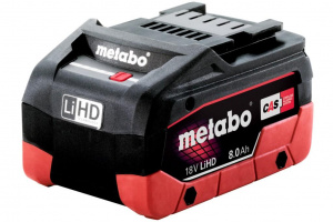 Изображение Аккумулятор Metabo 18 В 8 Ач LiHD 625369000