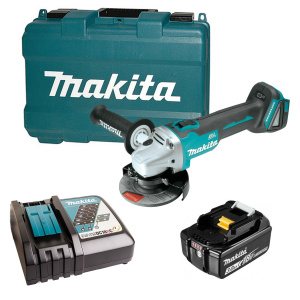 Изображение Аккумуляторная угловая шлифовальная машина Makita DGA504RF