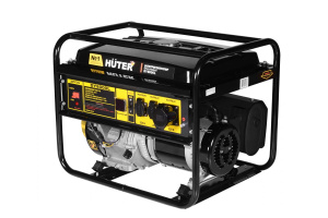 Изображение Электрогенератор бензиновый Huter DY8000L 64/1/33