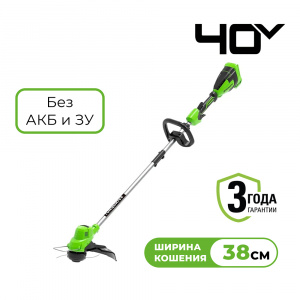 Изображение GD40LT Триммер аккумуляторный Greenworks 2112207