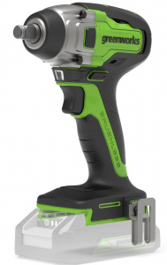 Изображение Гайковерт ударный аккумуляторный Greenworks GD24IW400 (3802907)