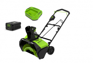Изображение Аккумуляторный снегоуборщик GreenWorks GD60PSTK4 (2602907UB)