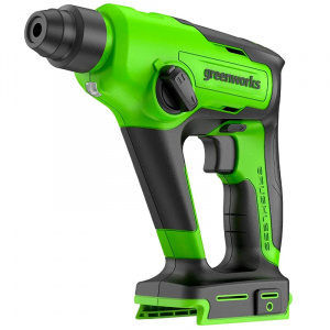 Изображение Перфоратор аккумуляторный бесщеточный Greenworks GD24SDS1K2  (3803107UA)