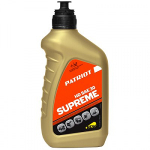 Изображение Масло 4-х тактное минеральное Patriot SUPREME HD SAE 30 0.946л