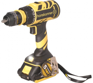 Изображение Аккумуляторный шуруповерт Hanskonner HCD1865C