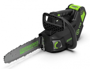 Изображение Аккумуляторная цепная одноручная пила Greenworks GD40TCS (2003807)