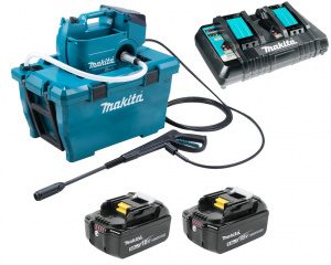 Изображение Аккумуляторная мойка высокого давления Makita DHW080ZK + 191L75-3