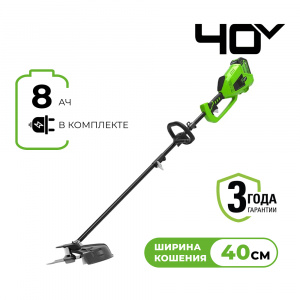 Изображение GD40BC Триммер Greenworks 1301507UH