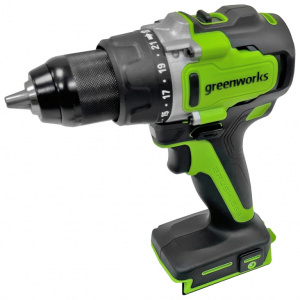 Изображение Дрель-шуруповерт аккумуляторная Greenworks GD24DD90 (3707507)