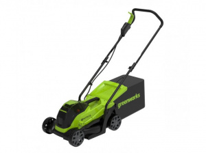 Изображение Аккумуляторная газонокосилка GreenWorks GD24LM33K4 (2516107UB)