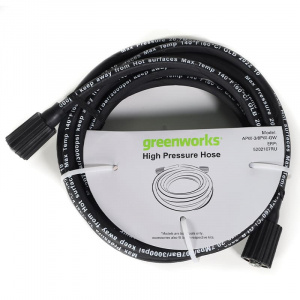 Изображение Шланг 7,6 м для мойки высокого давления Greenworks, 5202107