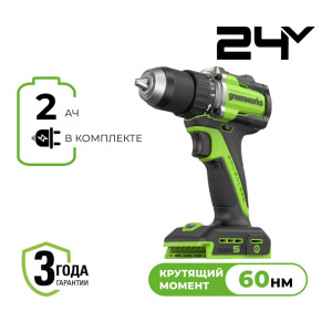 Изображение DD560 Дрель-шуруповерт Greenworks 3708407CUA