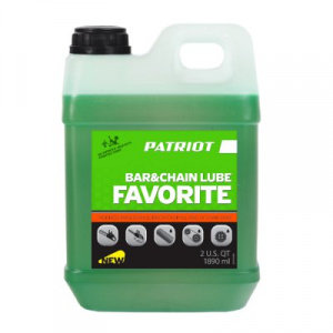 Изображение Масло цепное Patriot FAVORITE BAR&CHAIN LUBE 2 л