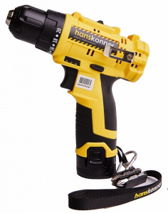 Изображение Аккумуляторная дрель-шуруповерт Hanskonner HCD1230R