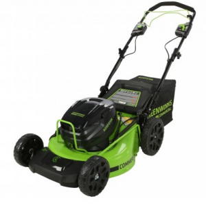 Изображение Аккумуляторная газонокосилка самоходная Greenworks GC82LM51SP2K2 (2515907UB)