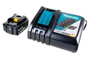 Изображение Набор Makita 191A25-2  (аккумулятор BL1830B (18 В, 3.0 Ач, Li-Ion)+зарядное устройство DC18RC)  