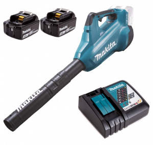 Изображение Аккумуляторная воздуходувка Makita DUB362Z + 2хBL1830 + DC18RC