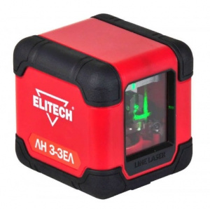 Изображение Лазерный нивелир Elitech ЛН 3 ЗЕЛ (Е0306.009.00)