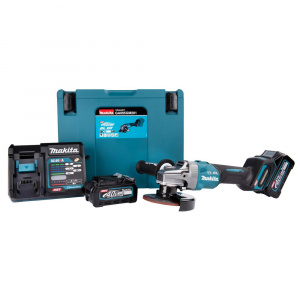 Изображение Аккумуляторная угловая шлифмашина XGT Makita GA005GM201